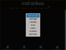 Tablet Screenshot of mafiabike.com